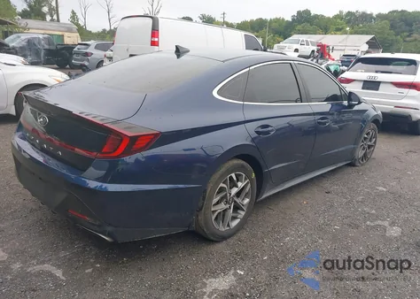 2022 Hyundai Sonata Sel z USA, uszkodzony, nr VIN 5NPEL4JAXNH133712
